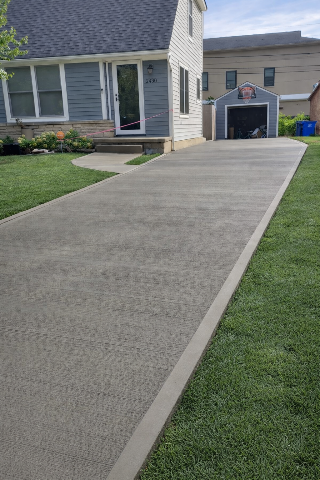 Residential driveway